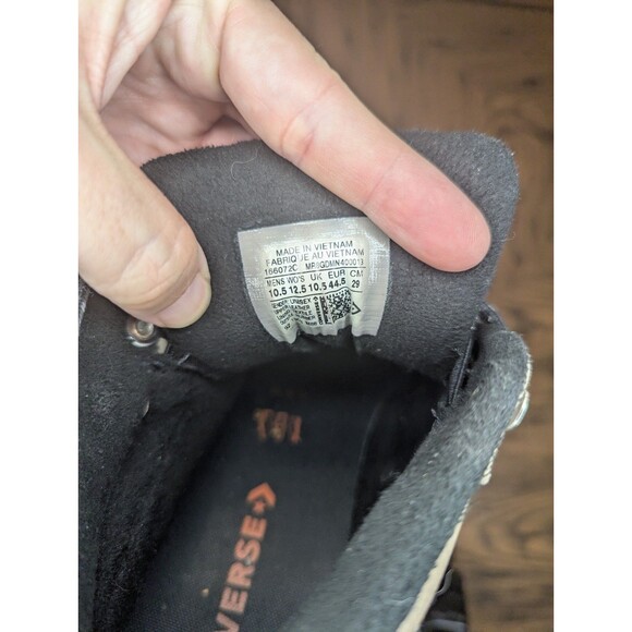 Converse Chuck Taylor All Star Street Boot Mason Toupe/White/Black 166072C  10.5 - Picture 9 of 9